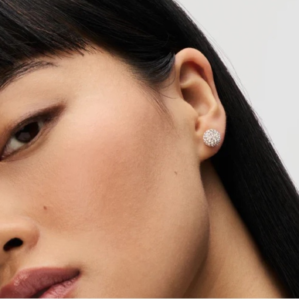 Hillberg & Berk Sparkle Ball Stud Earrings